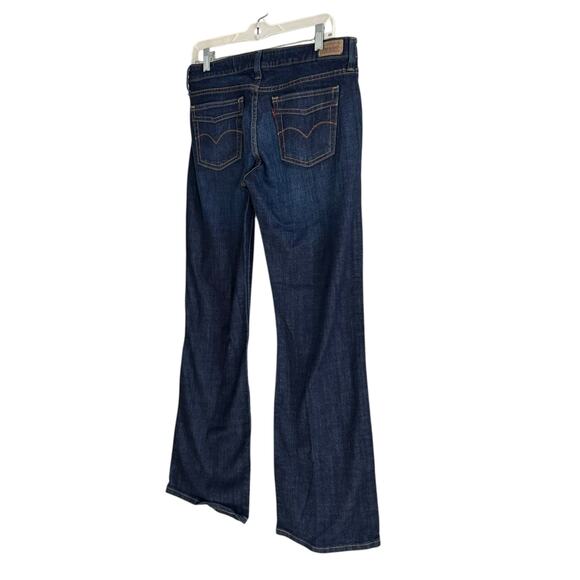 Levis 545 Low Rise Boot Cut Dark Wash Jeans Womens Sz 10 - Picture 5 of 16
